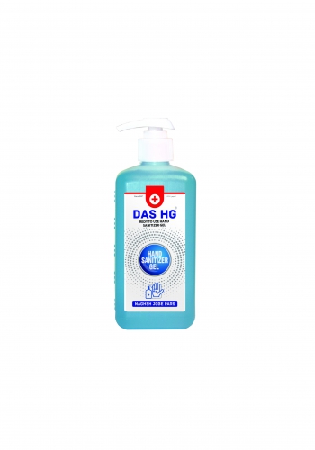 DAS HG Ready-to-use alcoholic hand antiseptic gel with softener without need to rinse