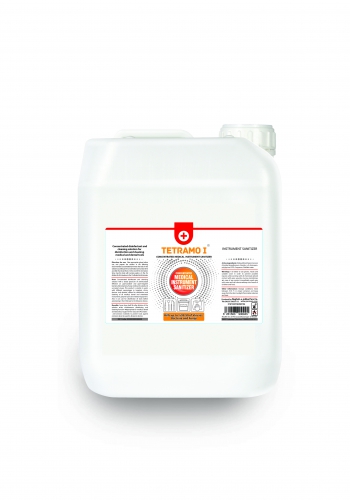 TETRAMO I Concentrated disinfectant and cleaning solution for disinfection and cleaning medical and dental tools